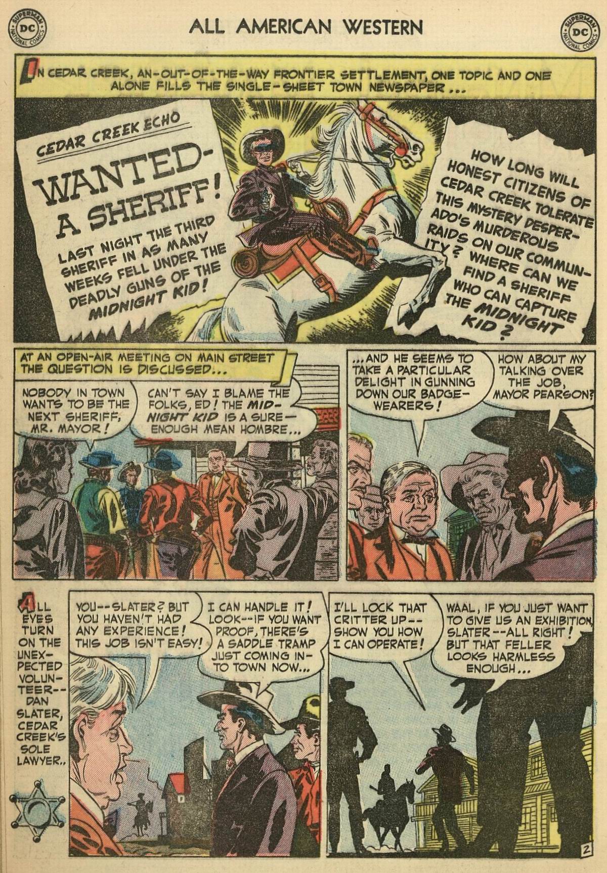 Read online All-American Western comic -  Issue #120 - 28