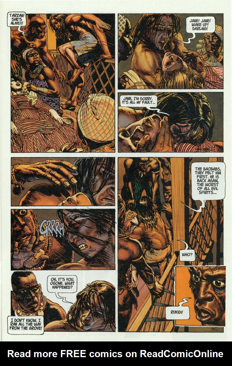 Read online Edgar Rice Burroughs' Tarzan: The Rivers of Blood comic -  Issue #1 - 27