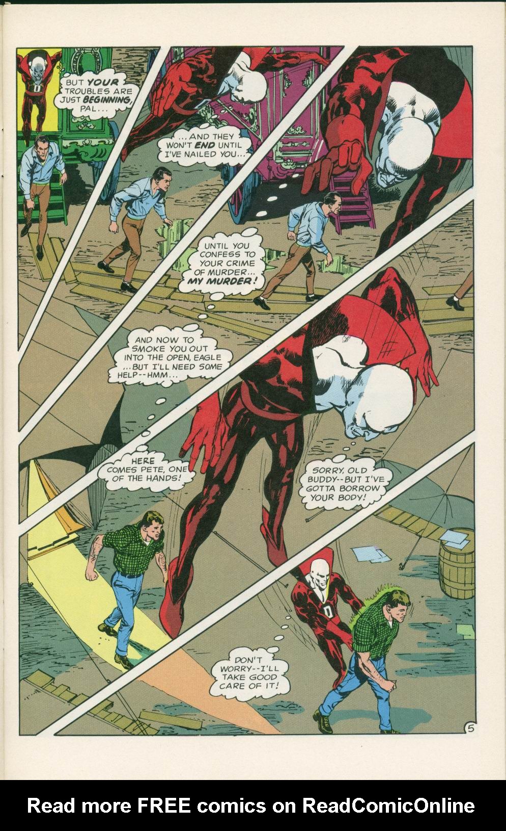 Read online Deadman (1985) comic -  Issue #3 - 7