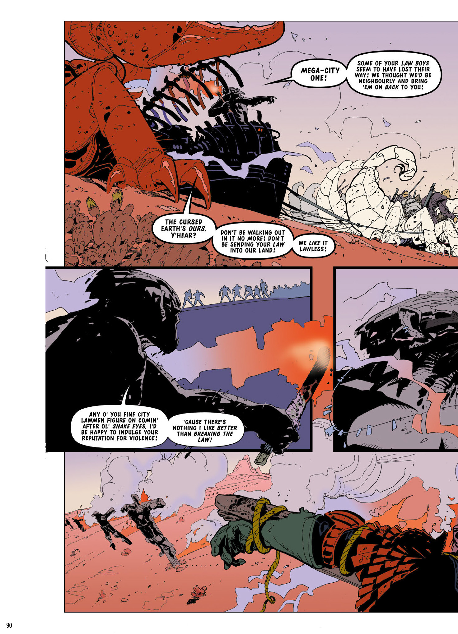 Read online Judge Dredd: The Complete Case Files comic -  Issue # TPB 33 (Part 1) - 92