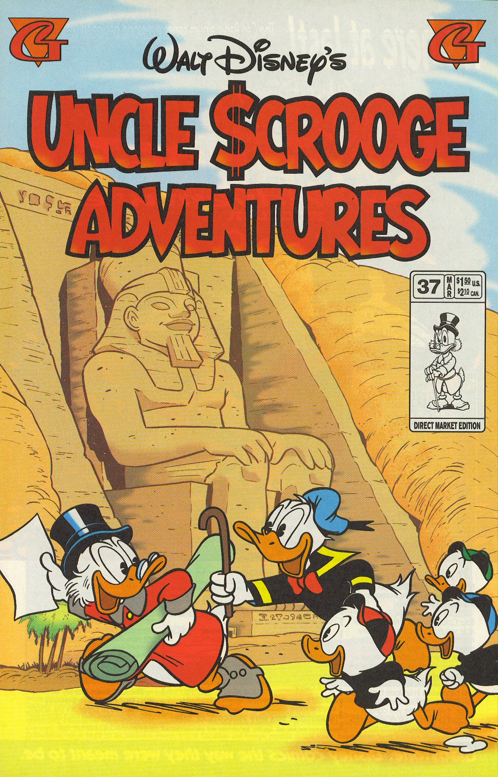 Read online Walt Disney's Uncle Scrooge Adventures comic -  Issue #37 - 1