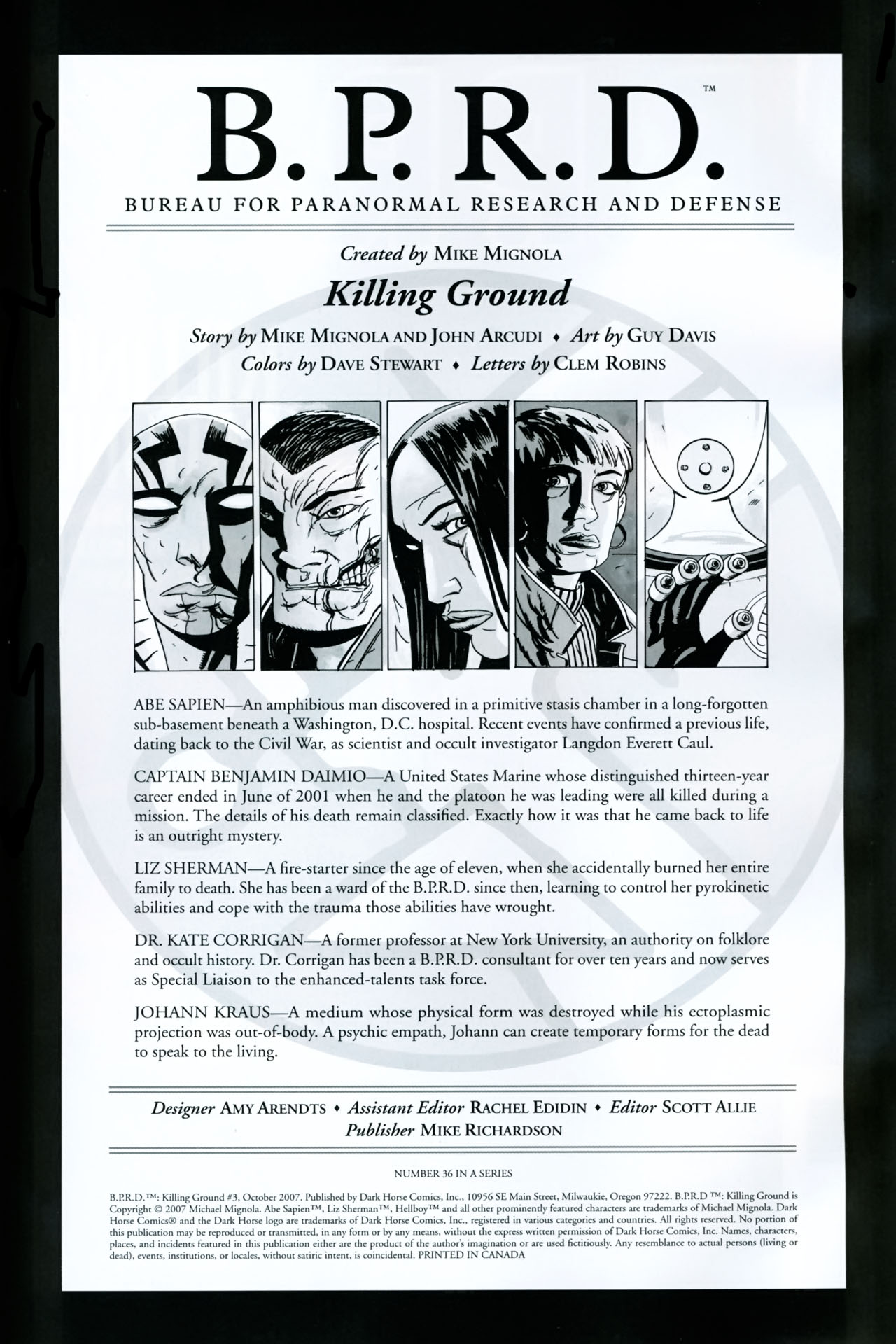 Read online B.P.R.D.: Killing Ground comic -  Issue #3 - 2