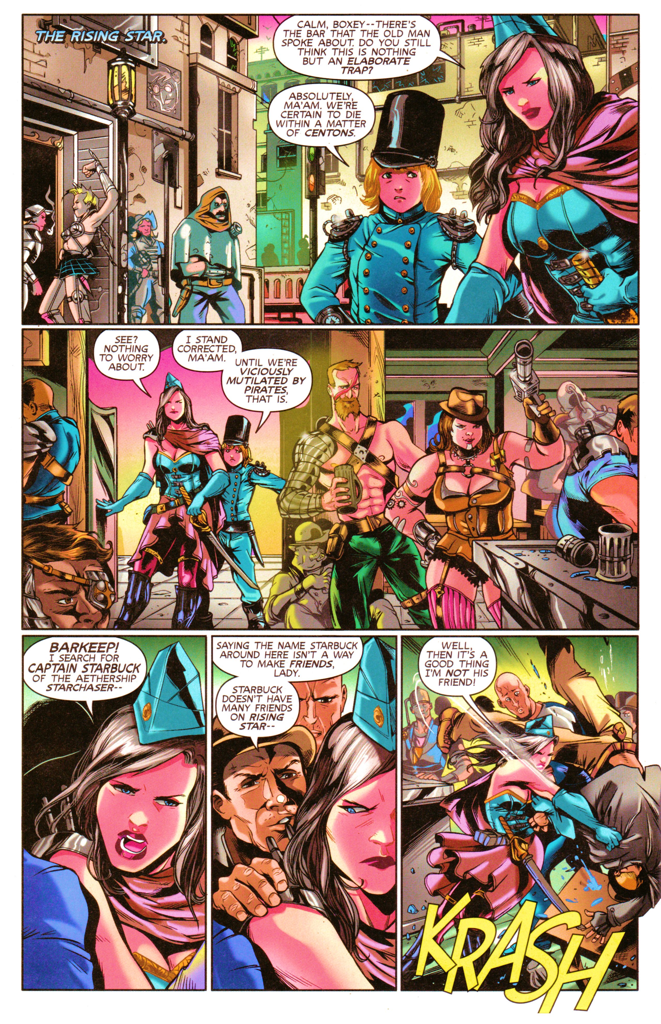 Read online Steampunk Battlestar Galactica 1880 comic -  Issue #1 - 15