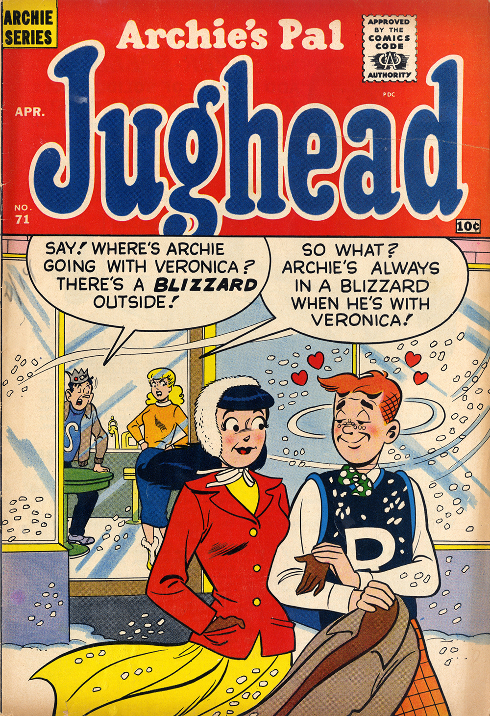 Read online Archie's Pal Jughead comic -  Issue #71 - 1