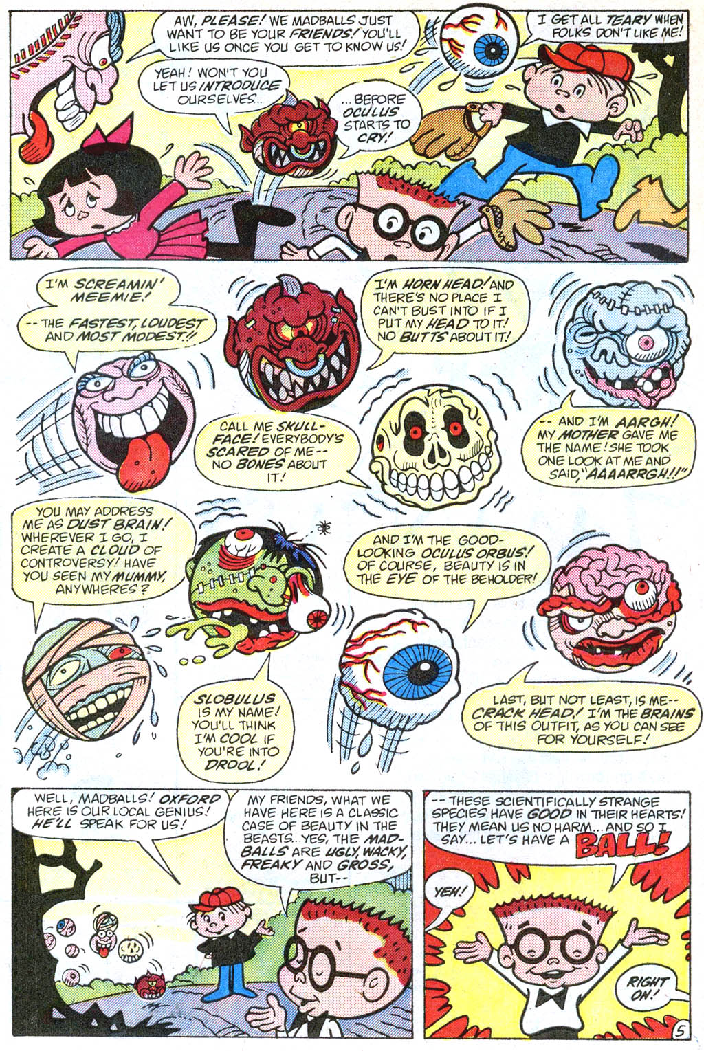 Read online Madballs comic -  Issue #1 - 6