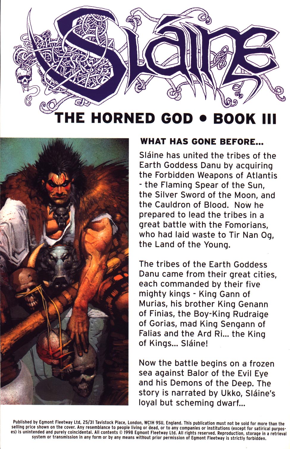 Read online Slaine: The Horned God (1998) comic -  Issue #3 - 3