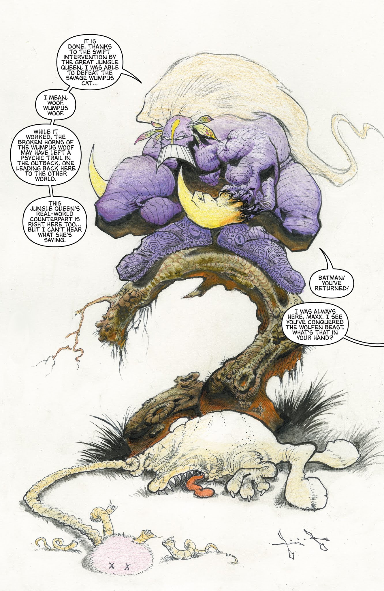 Read online Batman/The Maxx: Arkham Dreams comic -  Issue #3 - 14