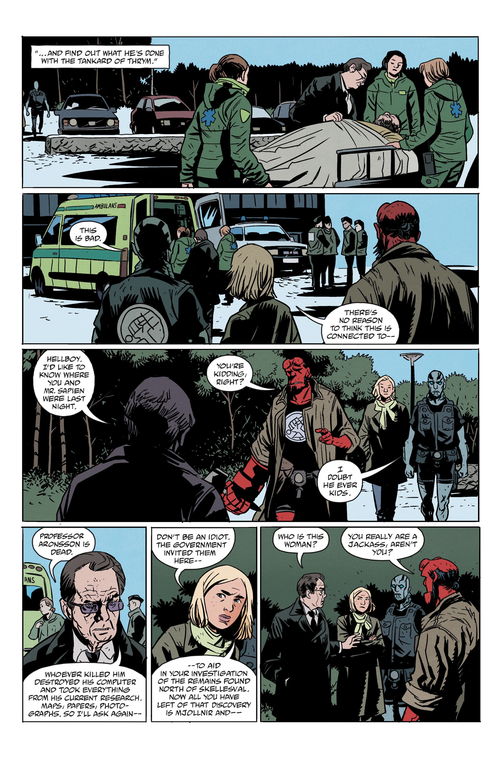 Read online Hellboy: The Bones of Giants comic -  Issue #2 - 14