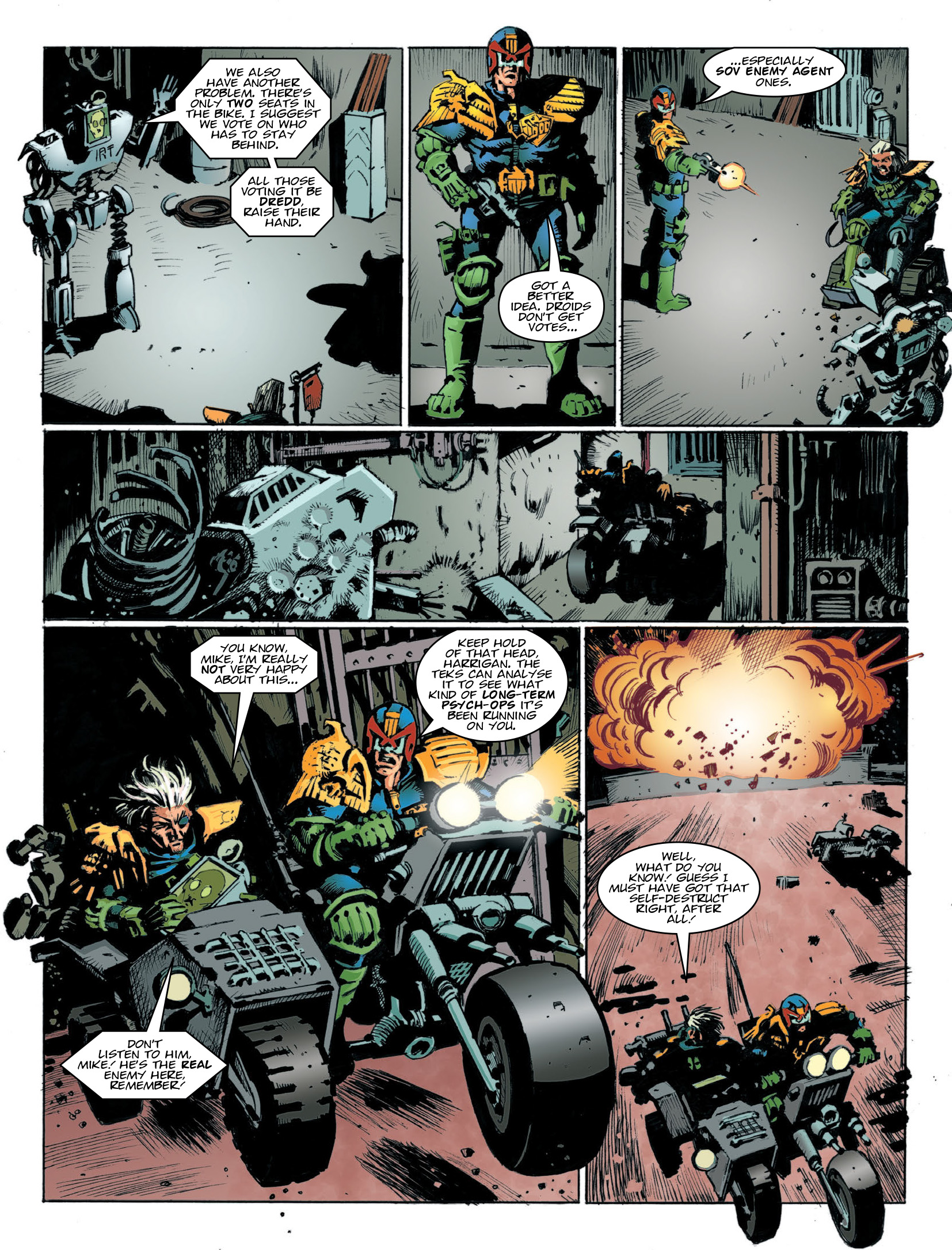 Read online Judge Dredd Megazine (Vol. 5) comic -  Issue #408 - 9