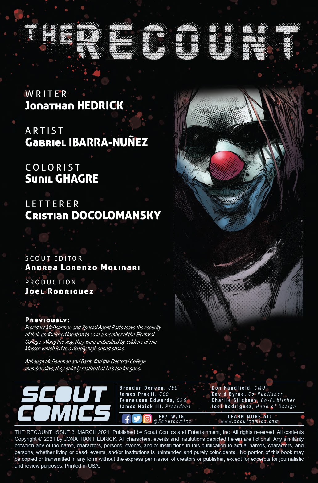 Read online The Recount comic -  Issue #3 - 2