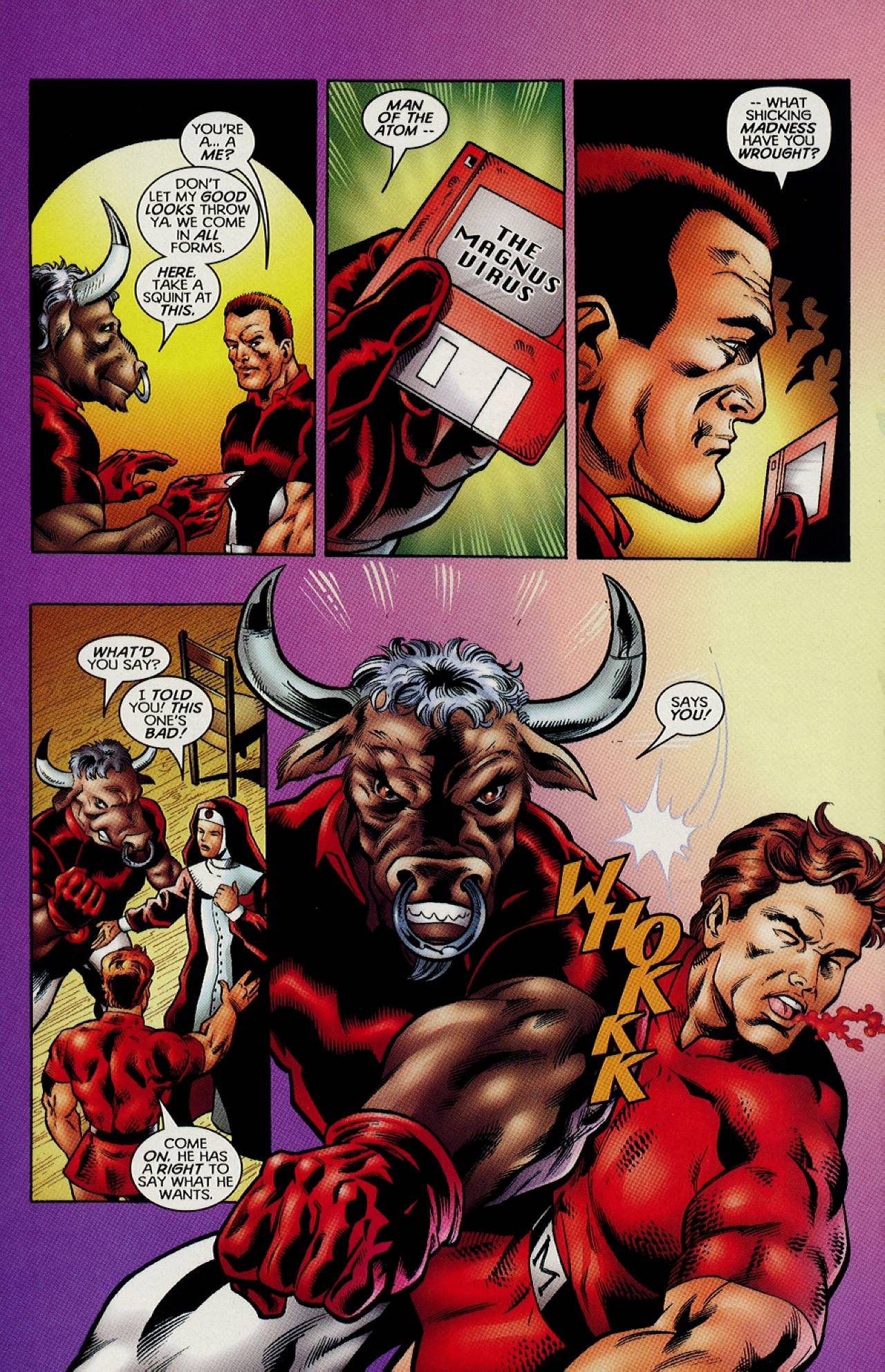 Read online Magnus Robot Fighter (1997) comic -  Issue #7 - 19