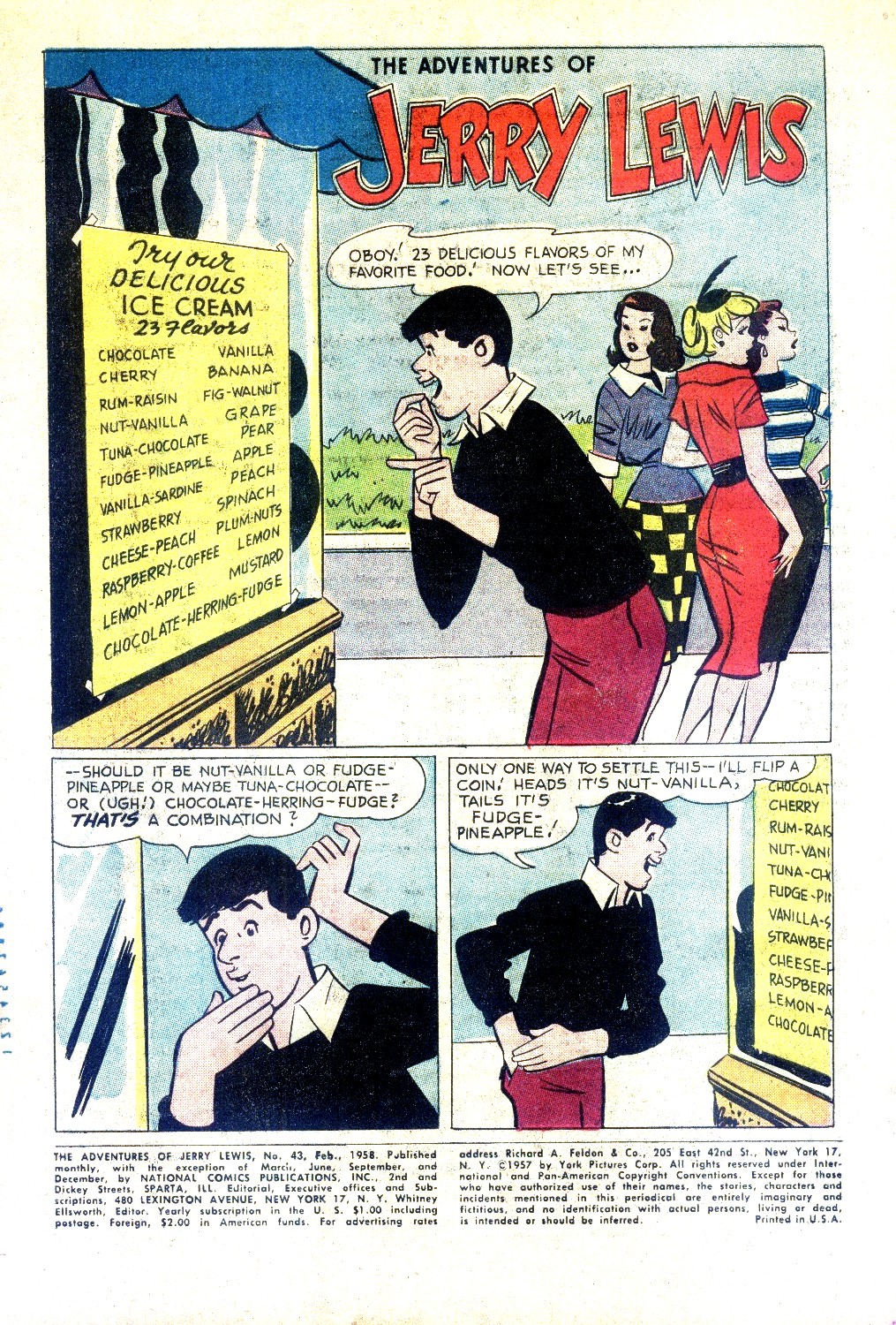Read online The Adventures of Jerry Lewis comic -  Issue #43 - 3