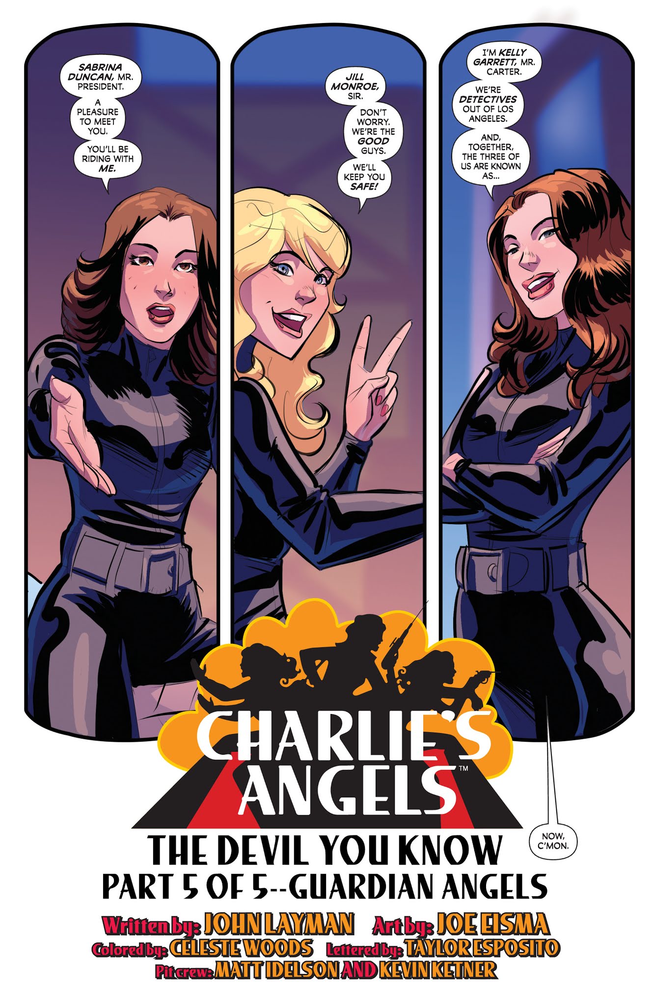 Read online Charlie's Angels comic -  Issue #5 - 9