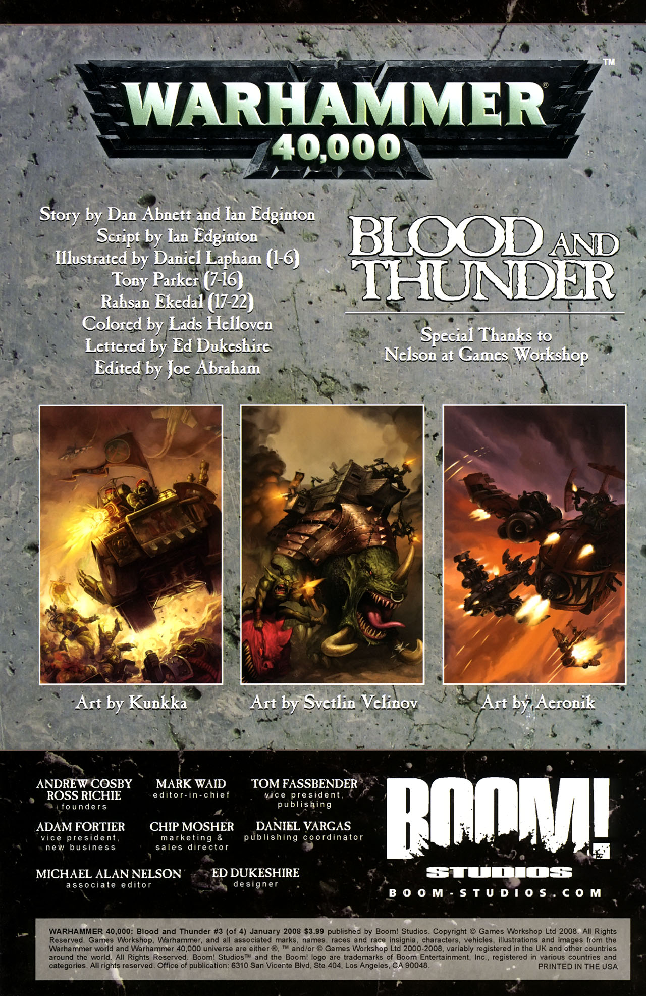Read online Warhammer 40,000: Blood and Thunder comic -  Issue #3 - 2