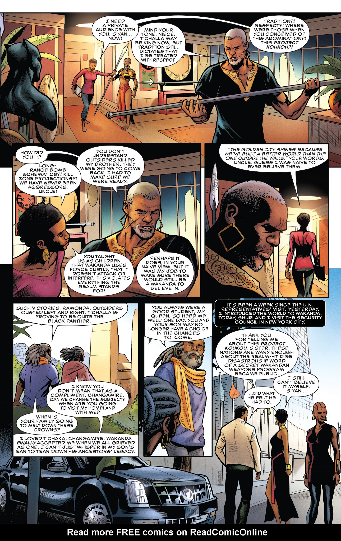 Read online Rise of the Black Panther comic -  Issue #3 - 21