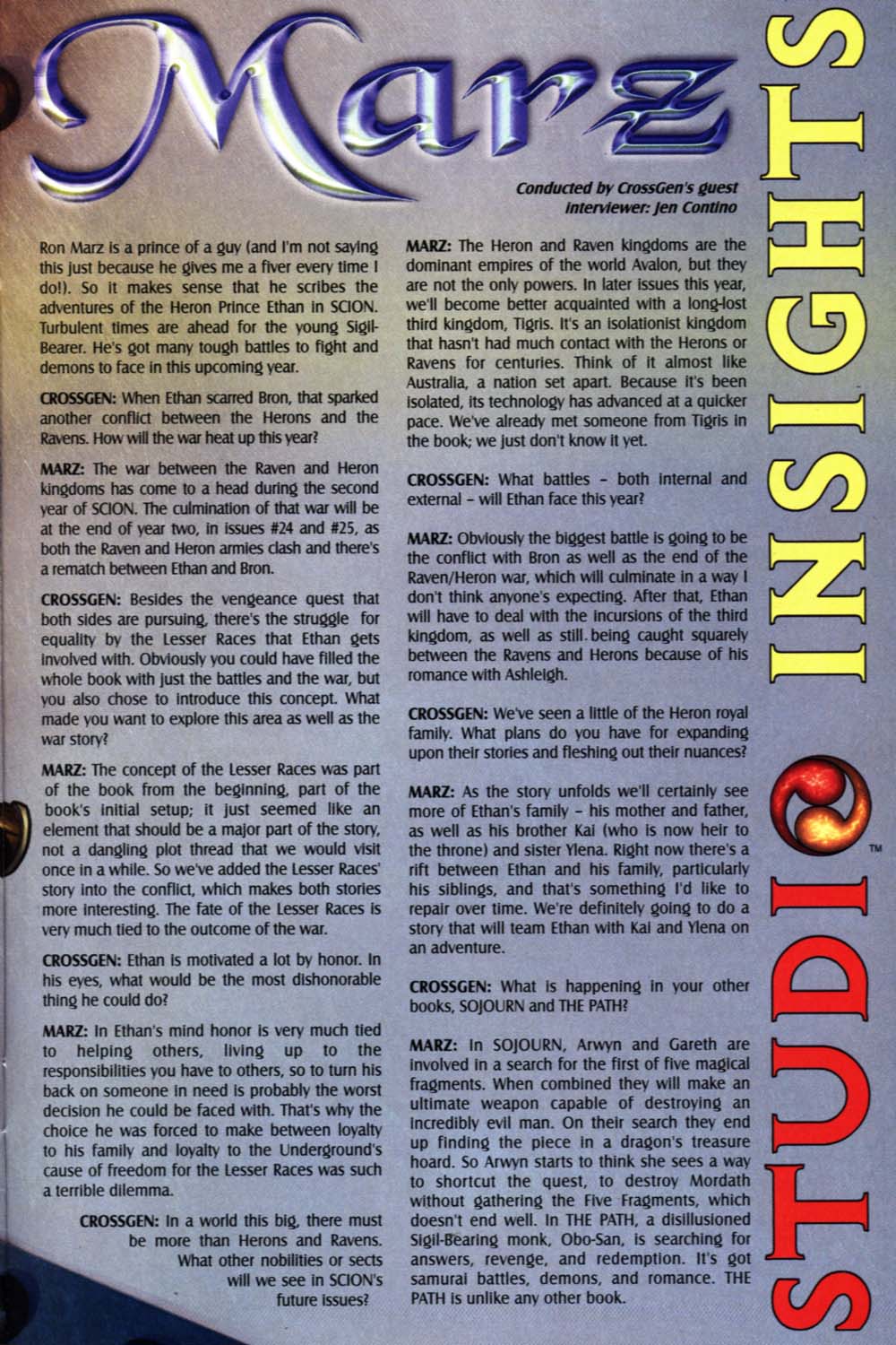 Read online Scion comic -  Issue #21 - 37