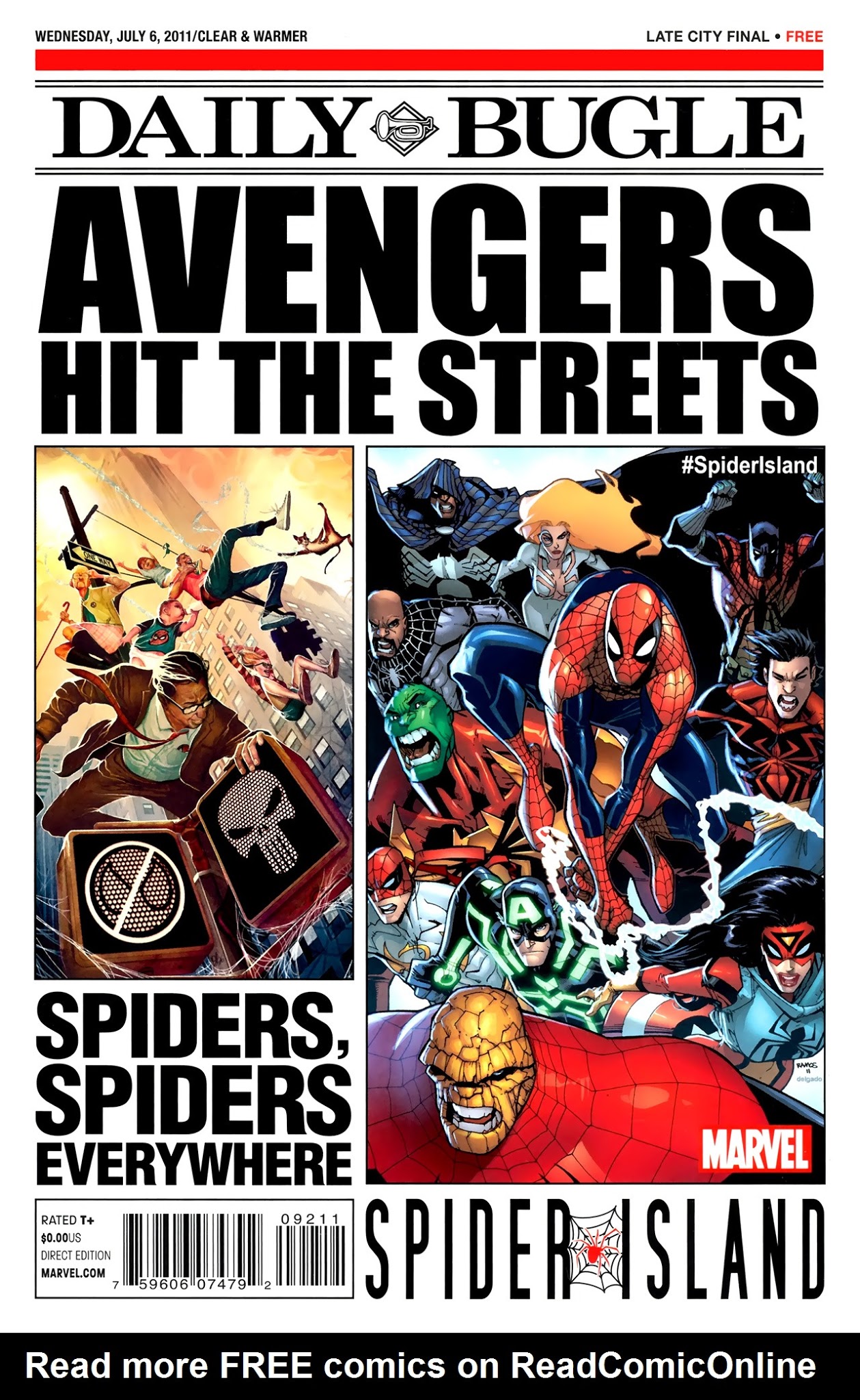 Read online Spider Island Daily Bugle comic -  Issue # Full - 28