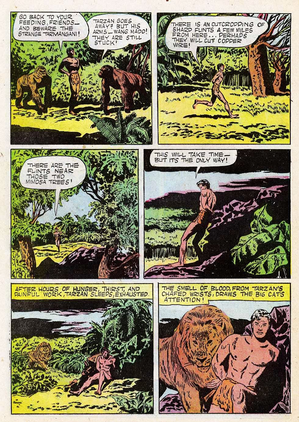 Read online Tarzan (1948) comic -  Issue #13 - 32