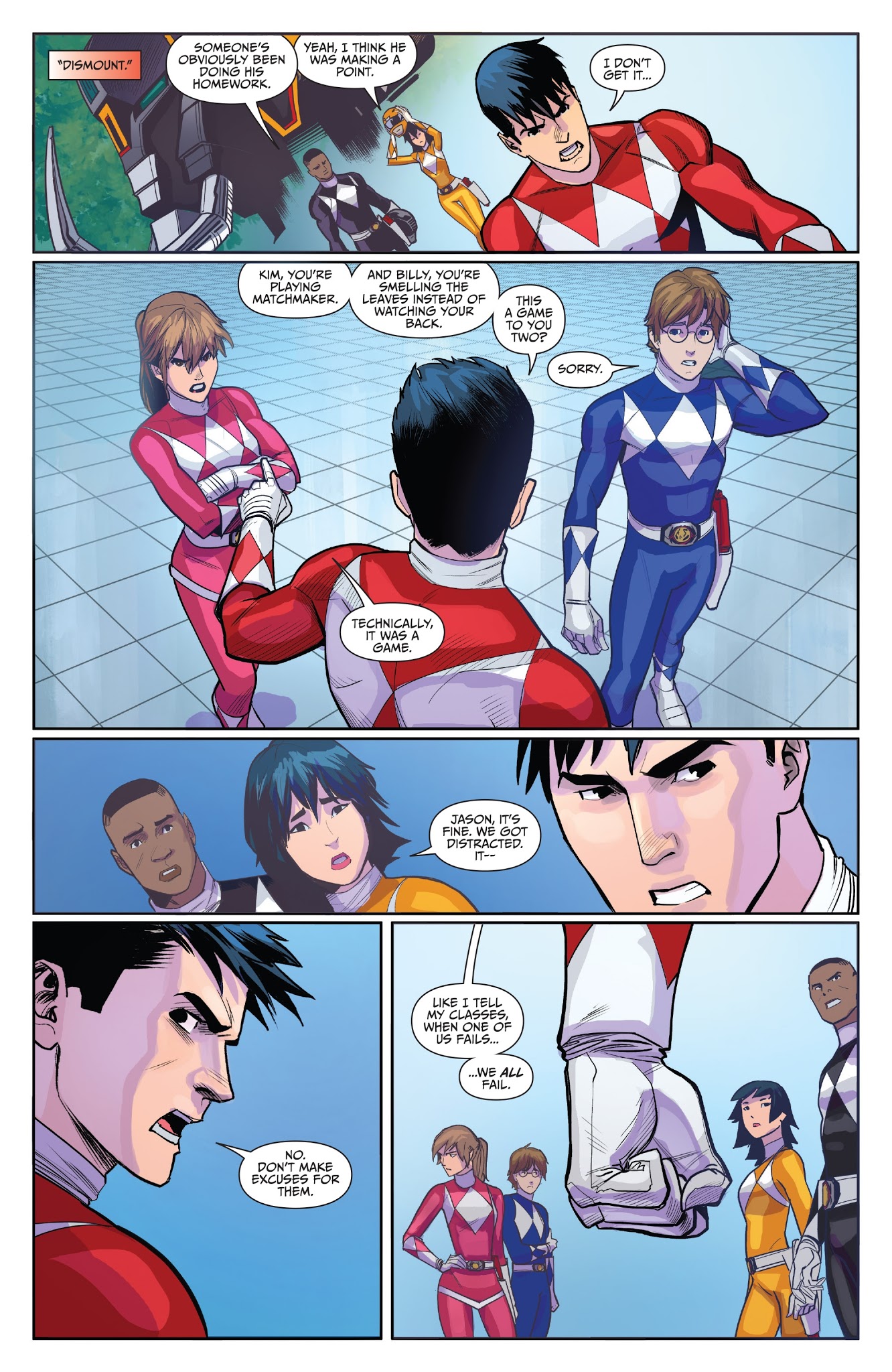 Read online Saban's Go Go Power Rangers comic -  Issue #5 - 23