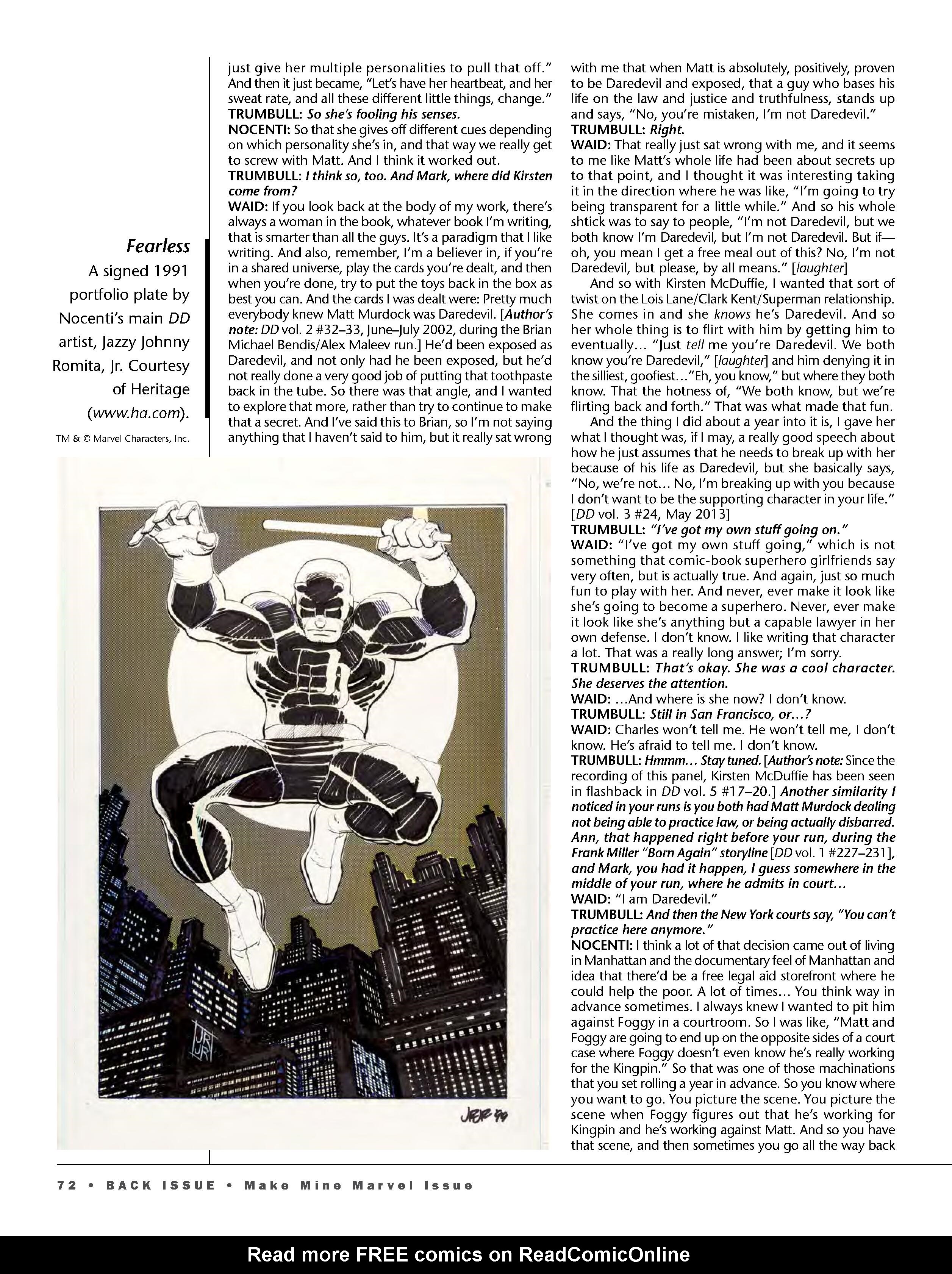 Read online Back Issue comic -  Issue #110 - 74