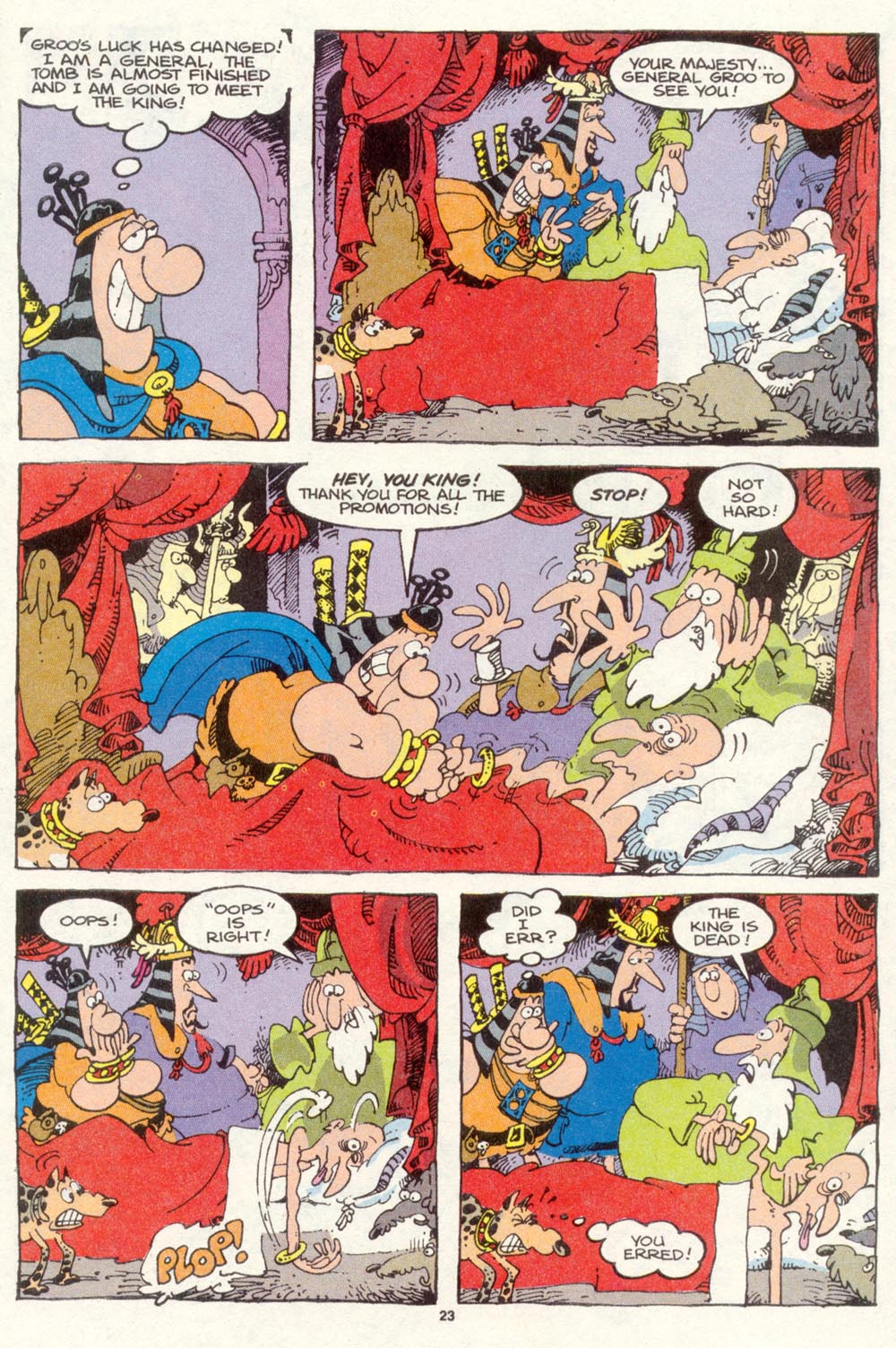 Read online Sergio Aragonés Groo the Wanderer comic -  Issue #87 - 24
