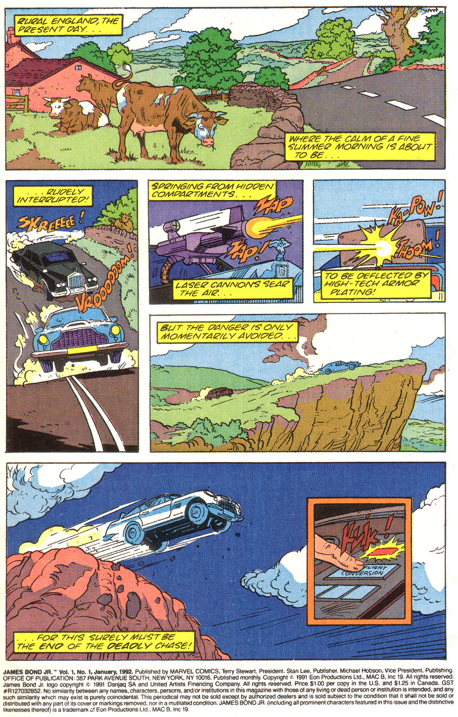 Read online James Bond Jr. comic -  Issue #1 - 3