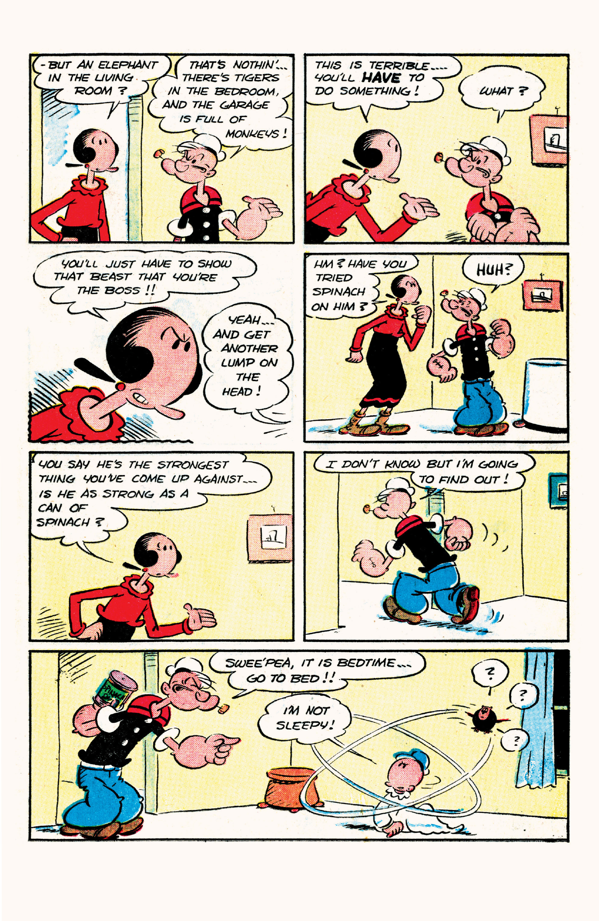 Read online Classic Popeye comic -  Issue #44 - 16