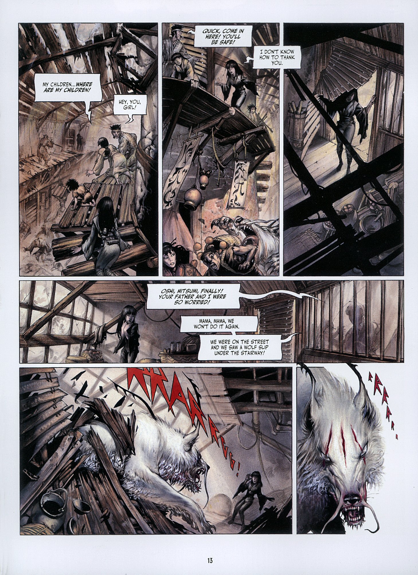 Read online Legend of the Scarlet Blades comic -  Issue # TPB - 14