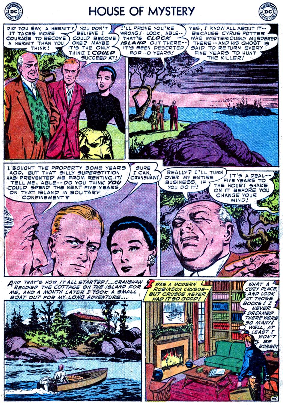 Read online House of Mystery (1951) comic -  Issue #36 - 20