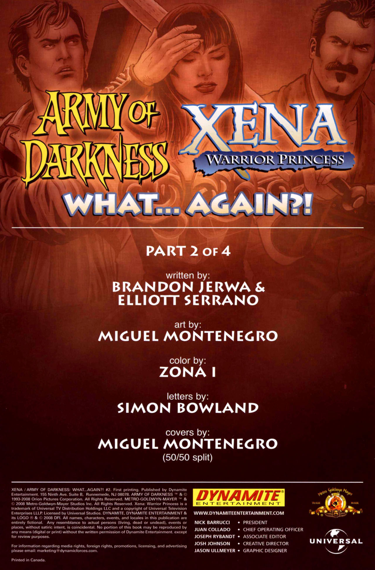 Read online Xena / Army of Darkness: What...Again?! comic -  Issue #2 - 2