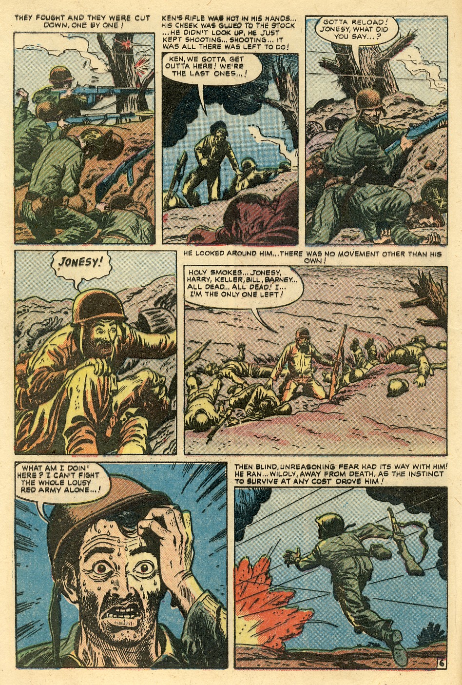 Read online War Comics comic -  Issue #8 - 8