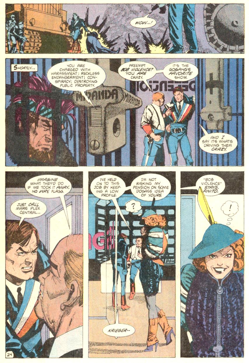 Read online American Flagg! comic -  Issue #1 - 25