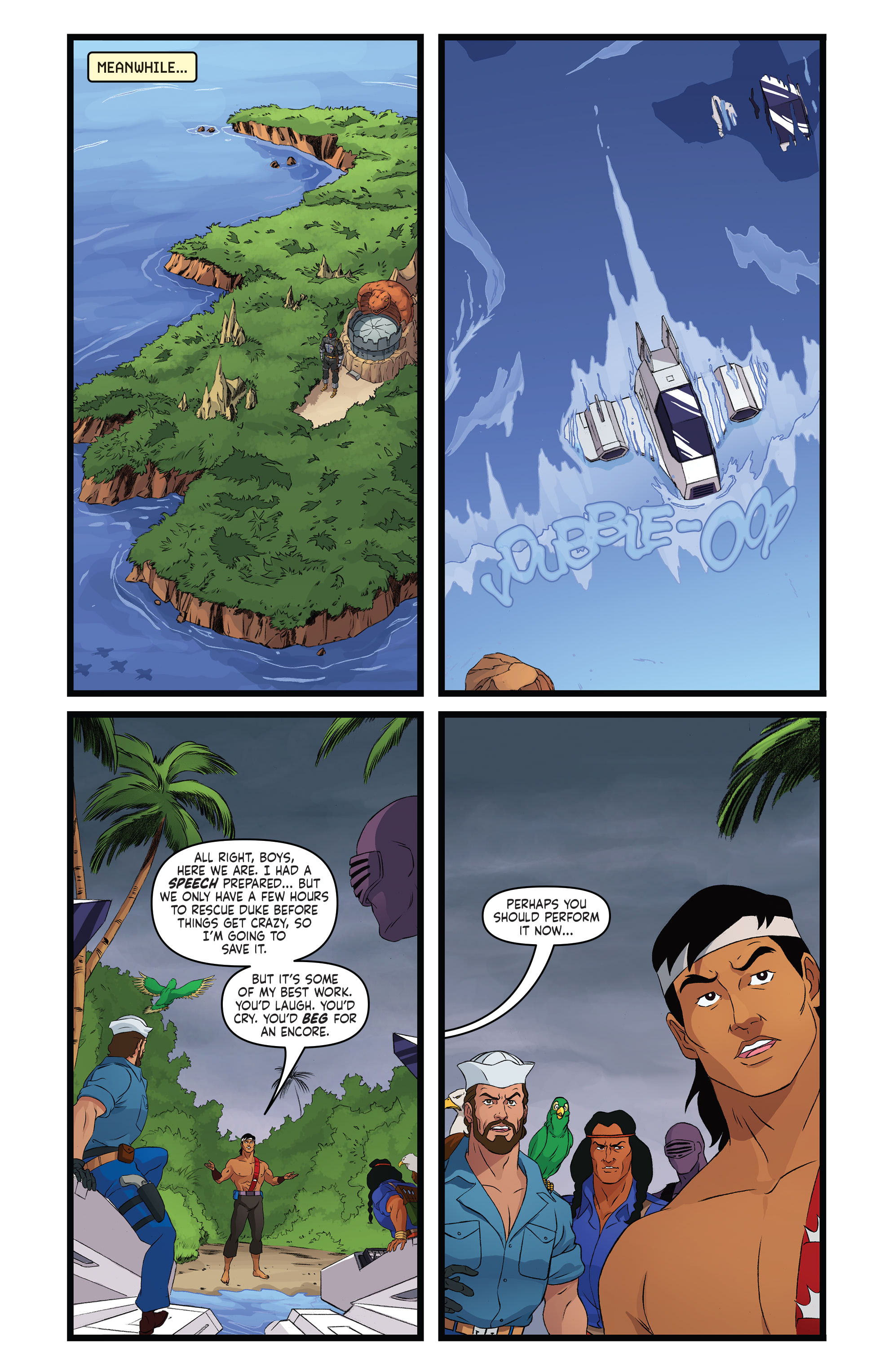 Read online G.I. Joe: Saturday Morning Adventures comic -  Issue #3 - 8