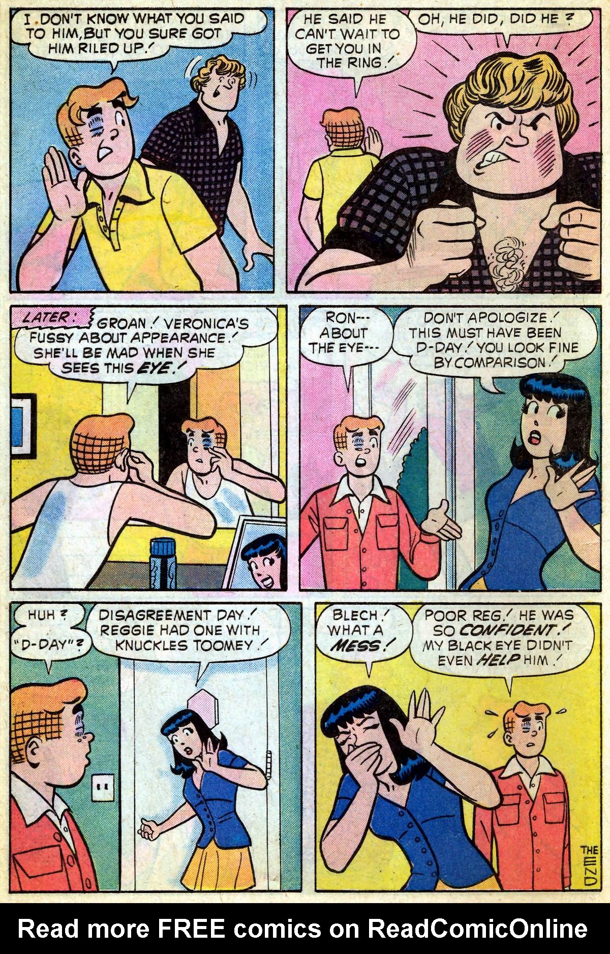 Read online Reggie and Me (1966) comic -  Issue #74 - 7