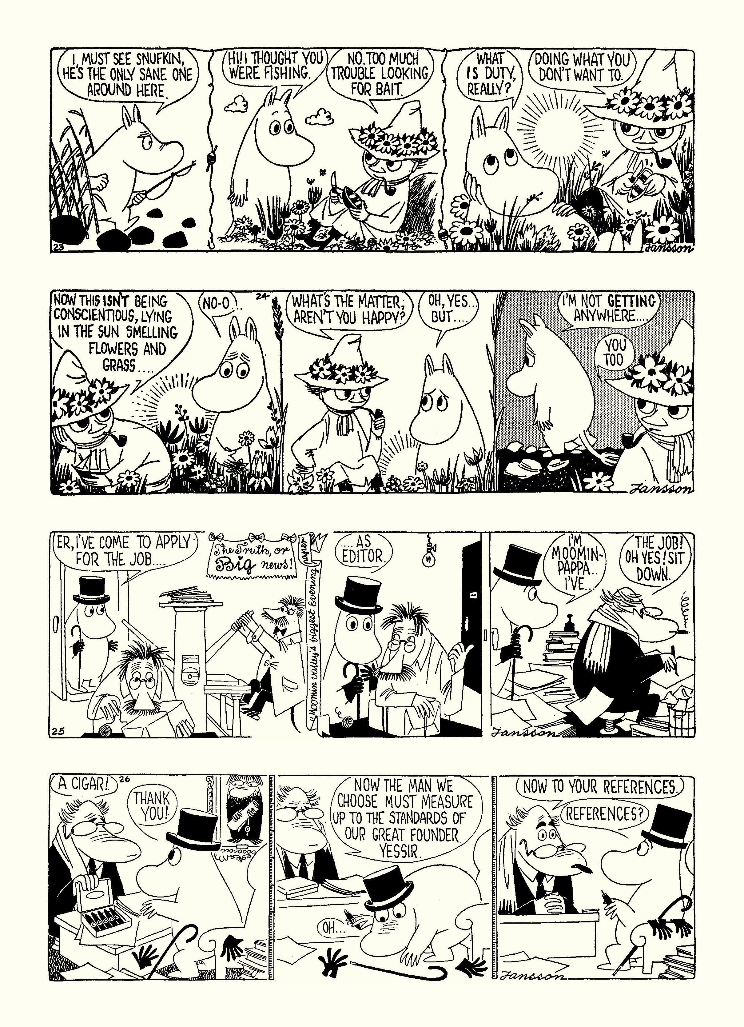 Read online Moomin: The Complete Tove Jansson Comic Strip comic -  Issue # TPB 4 - 43