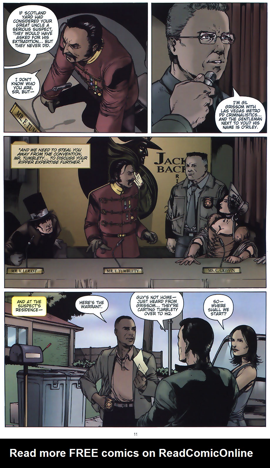 Read online CSI: Crime Scene Investigation comic -  Issue #5 - 13