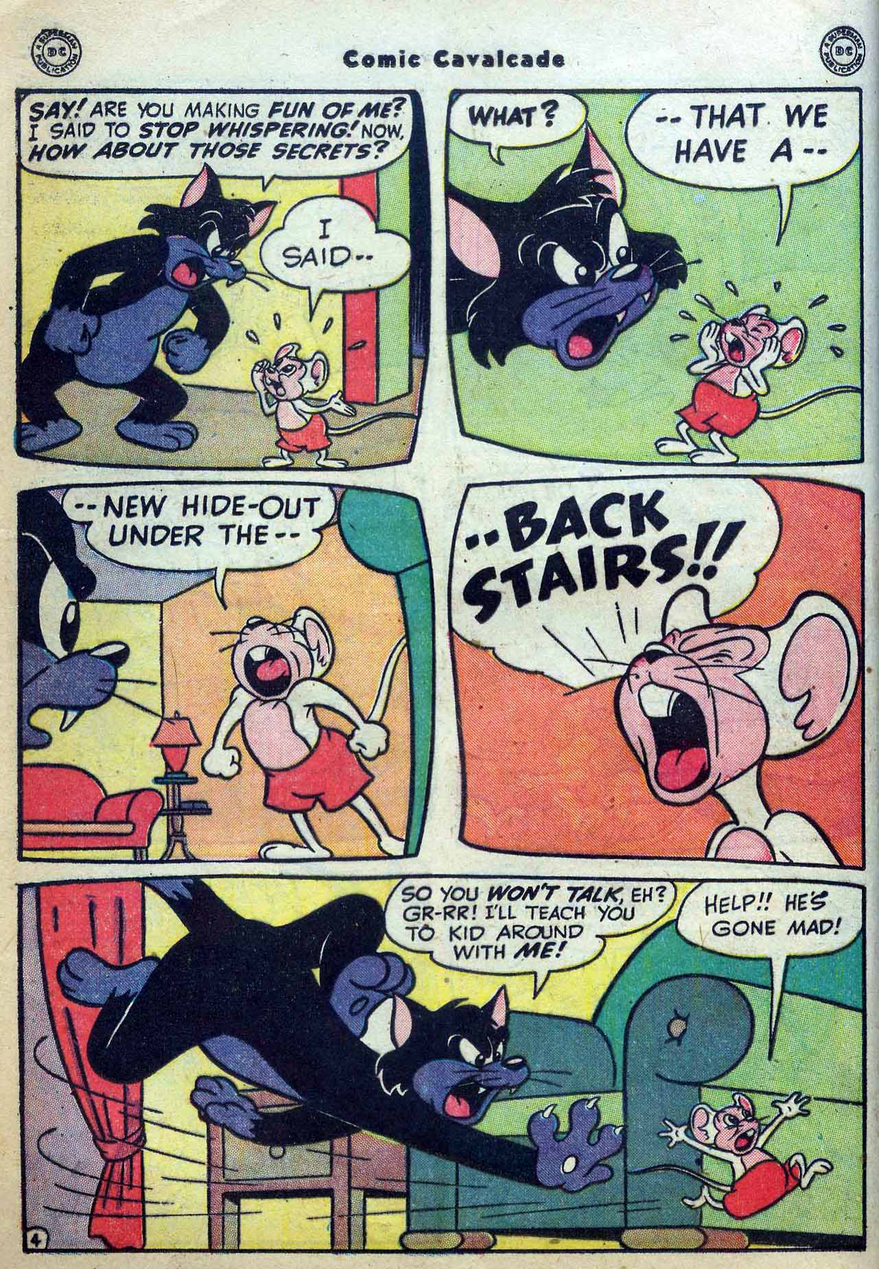 Read online Comic Cavalcade comic -  Issue #33 - 16