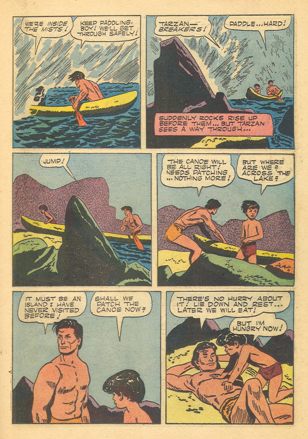 Read online Tarzan (1948) comic -  Issue #70 - 19