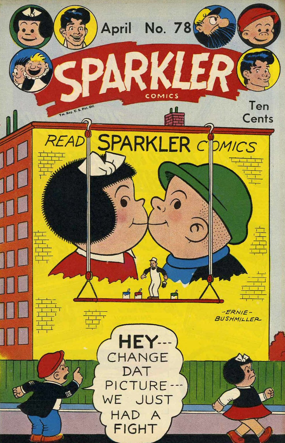 Read online Sparkler Comics comic -  Issue #78 - 1