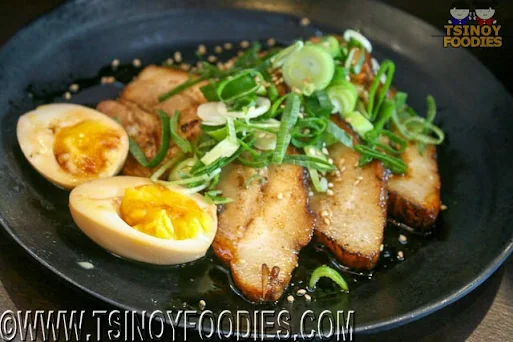 seared premium pork chashu