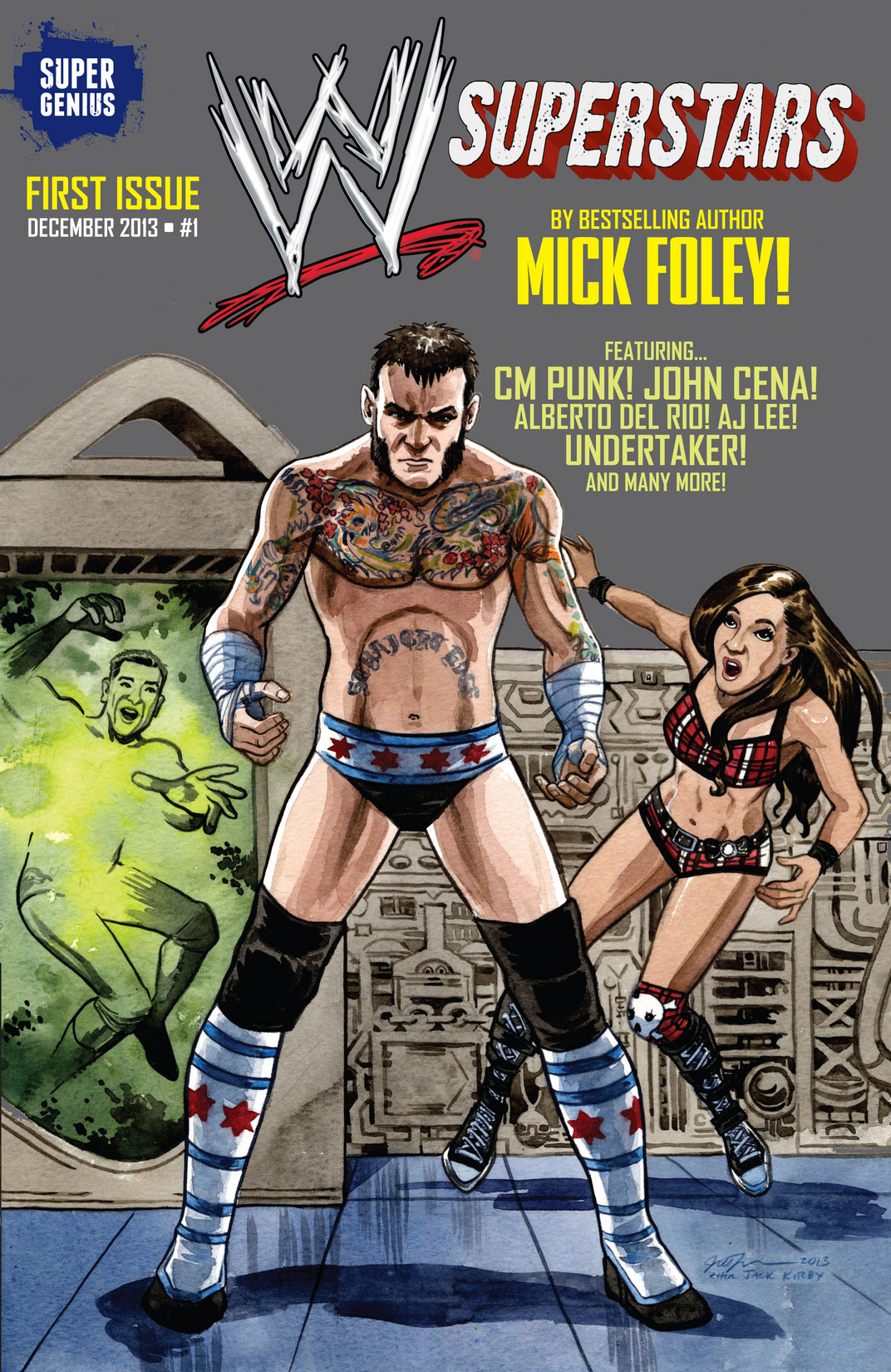 Read online WWE Superstars comic -  Issue #1 - 37