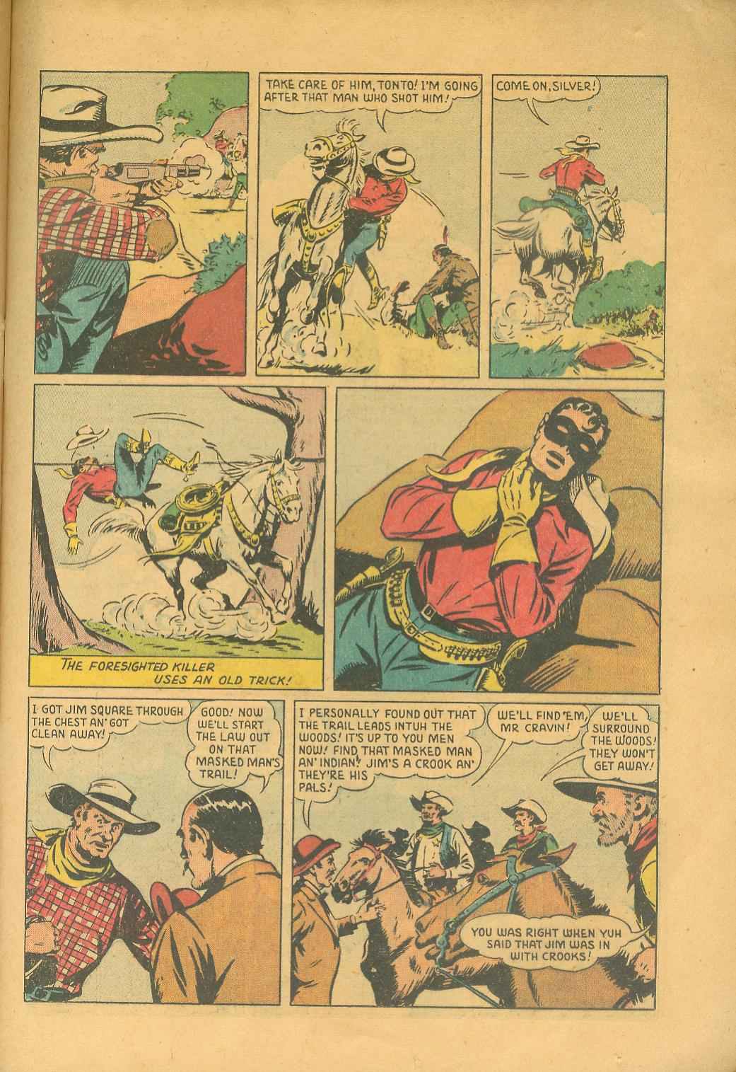 Read online The Lone Ranger (1948) comic -  Issue #28 - 33