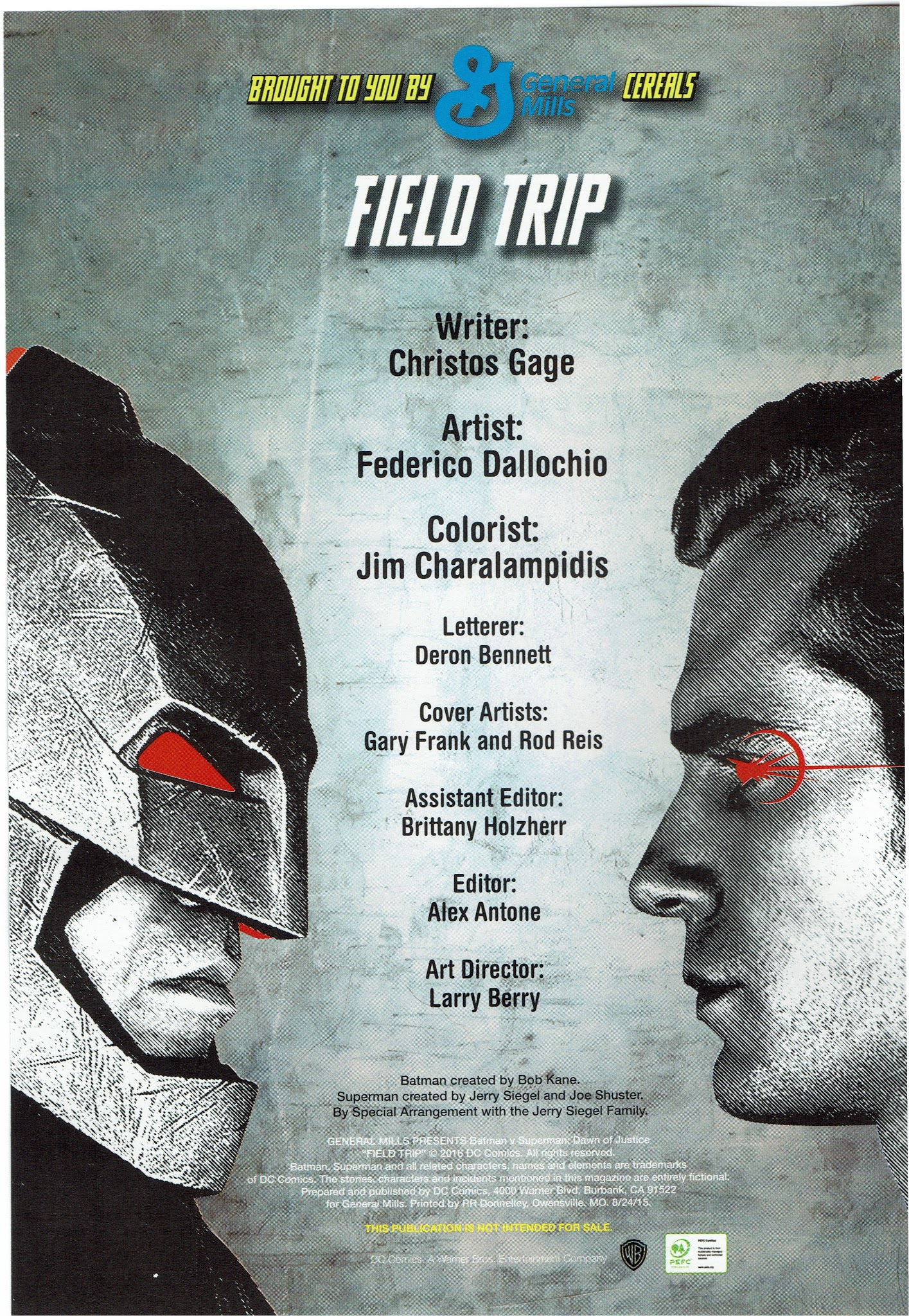 Read online General Mills Presents Batman v Superman: Dawn of Justice comic -  Issue #2 - 2