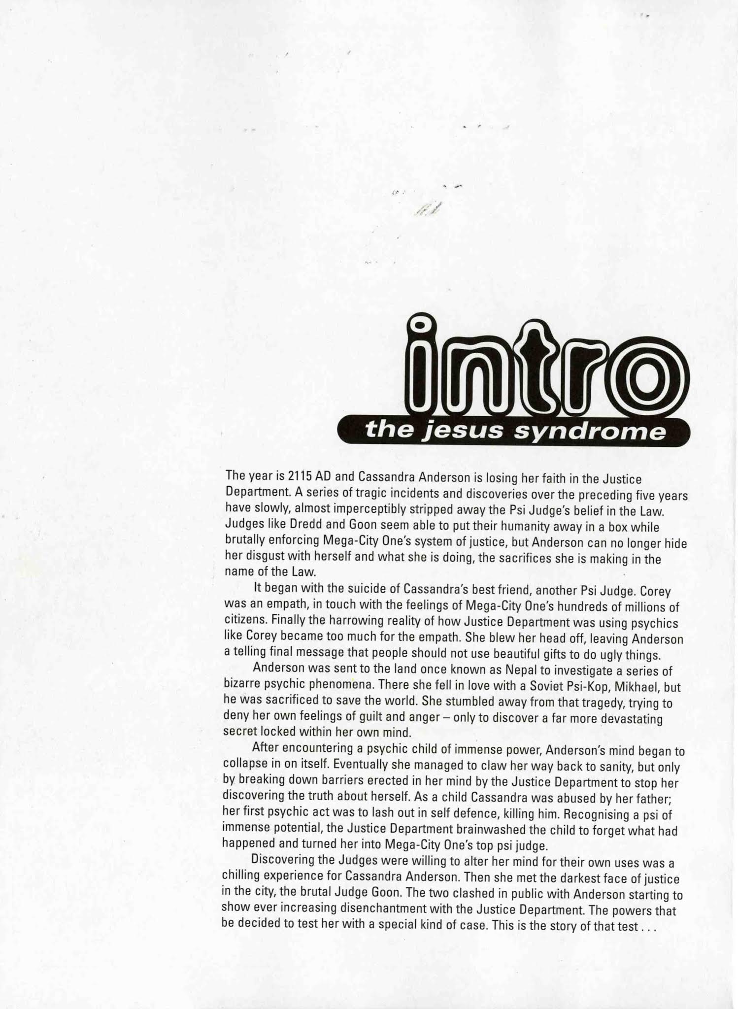 Read online Judge Anderson comic -  Issue # TPB - 4