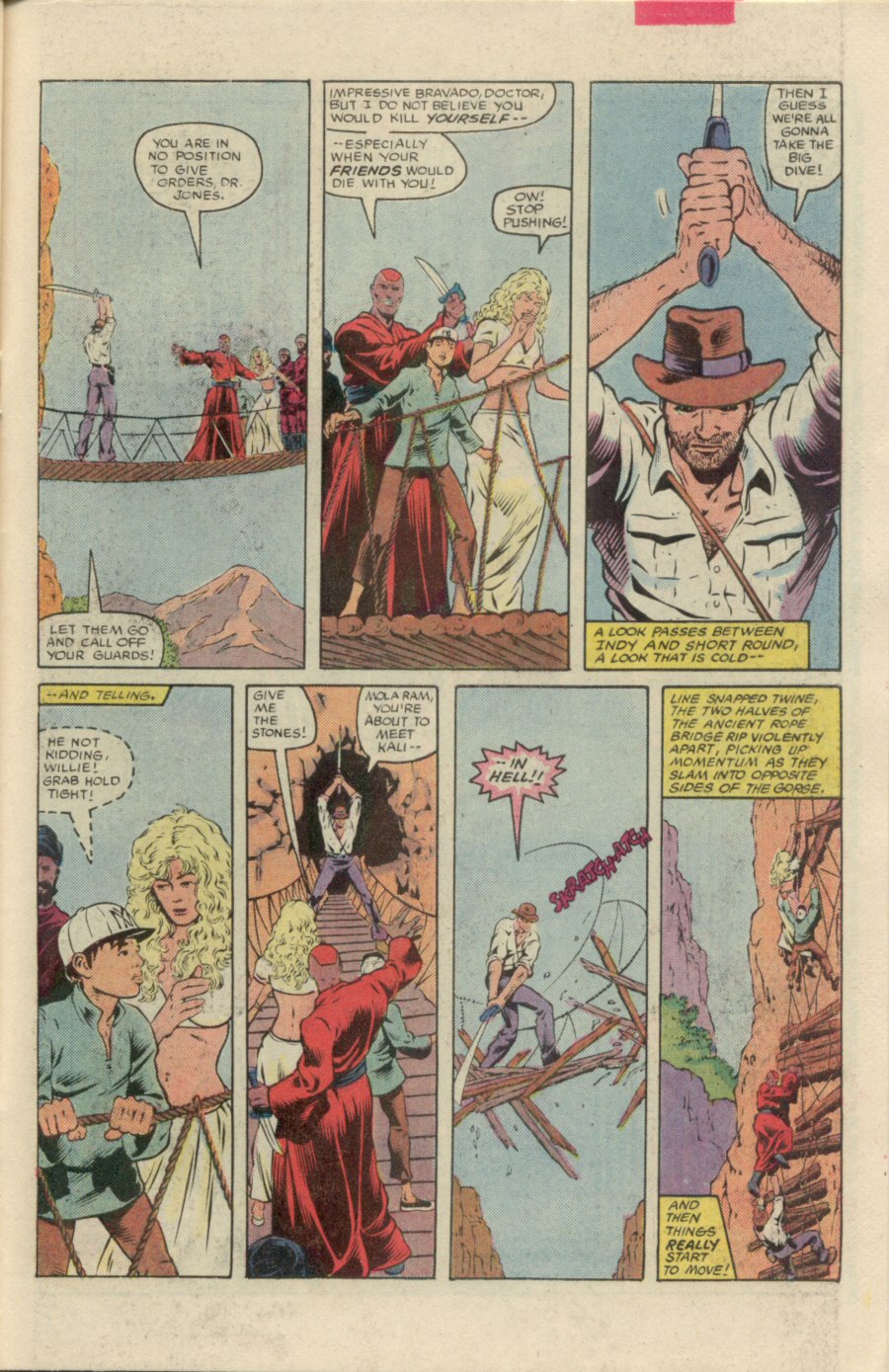 Read online Indiana Jones and the Temple of Doom comic -  Issue #3 - 20