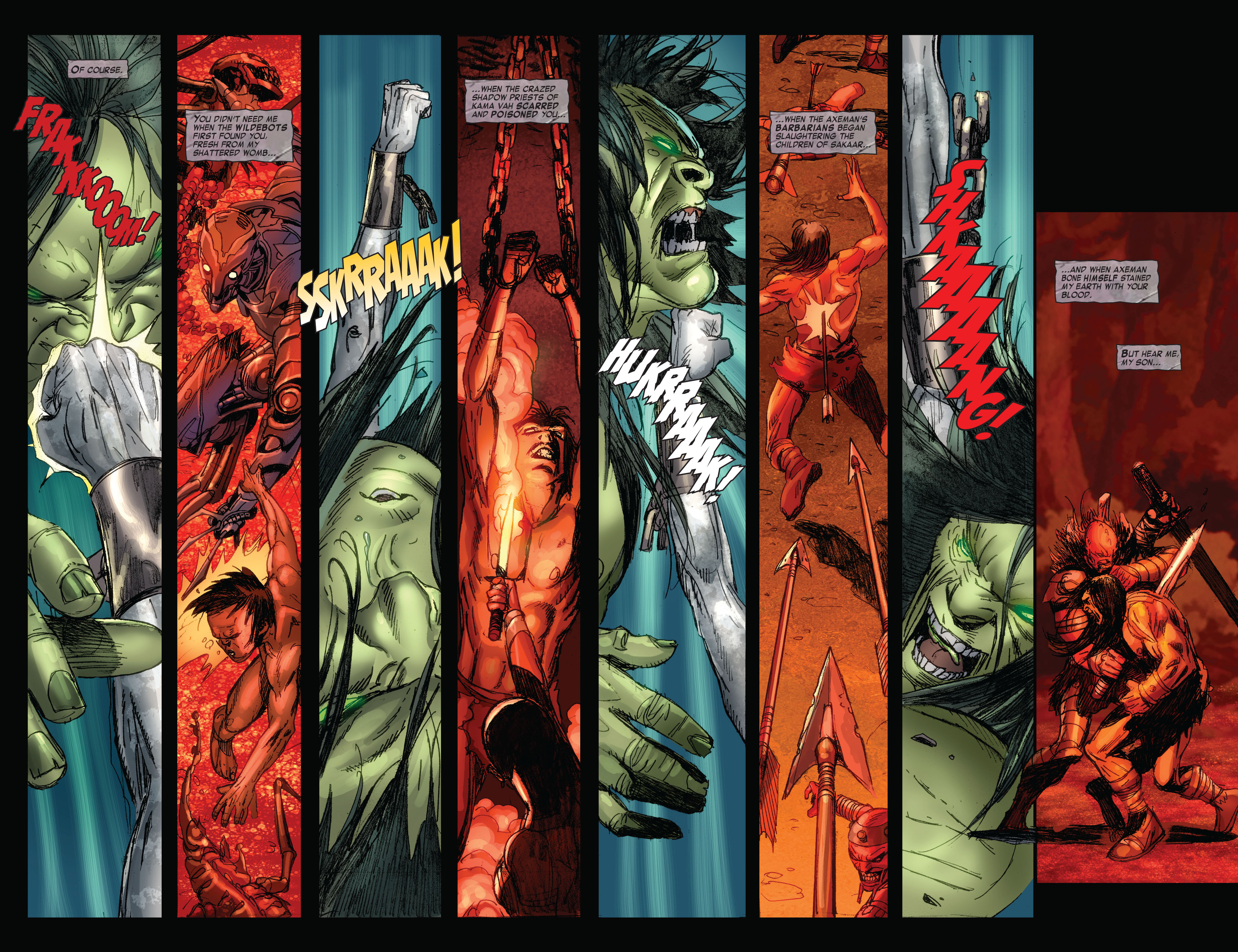 Read online Skaar: Son of Hulk comic -  Issue #5 - 10