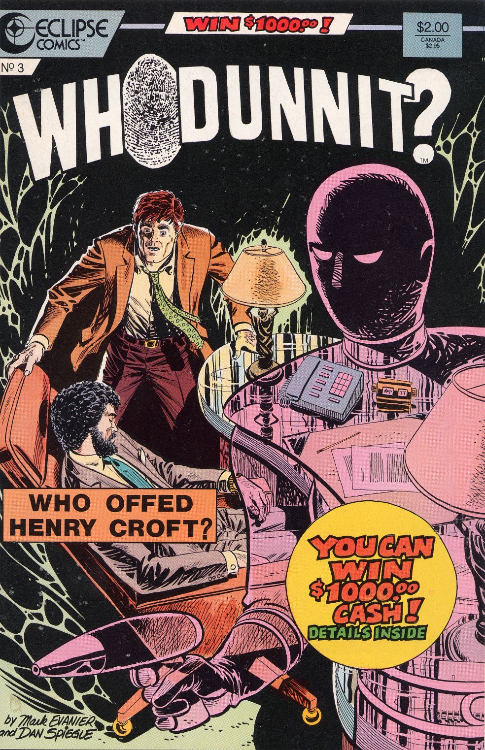 Read online Whodunnit? comic -  Issue #3 - 1