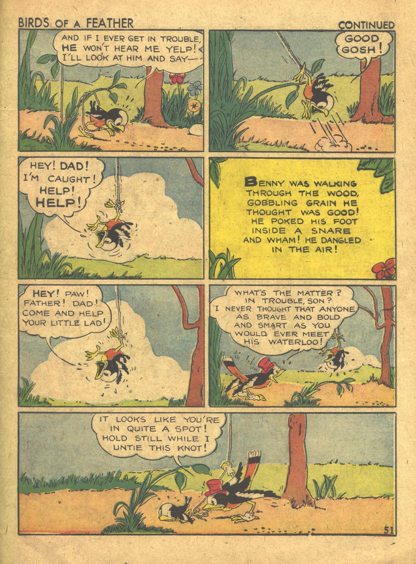 Read online Walt Disney's Comics and Stories comic -  Issue #13 - 53