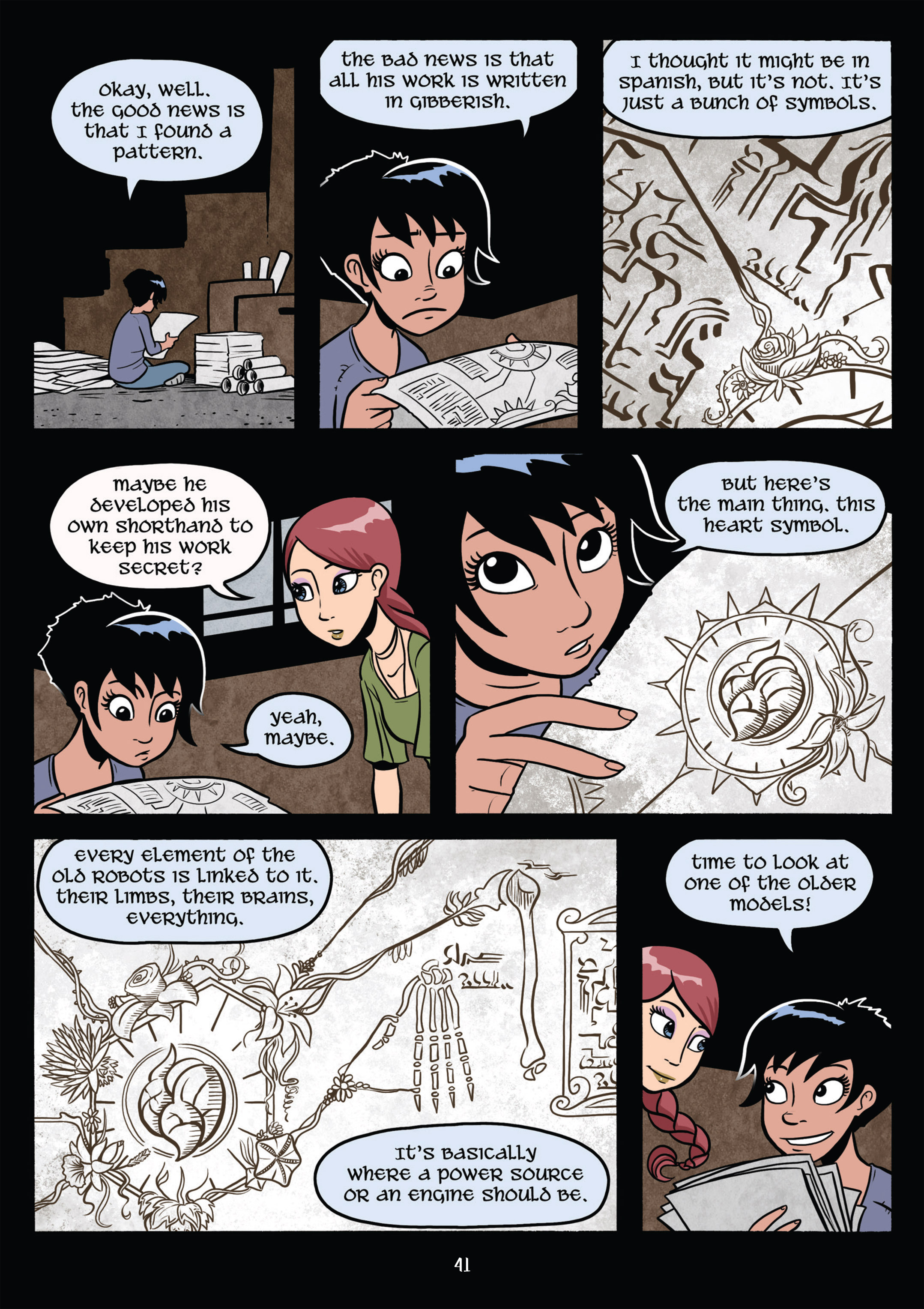 Read online Gunnerkrigg Court comic -  Issue # TPB 4 (Part 1) - 41