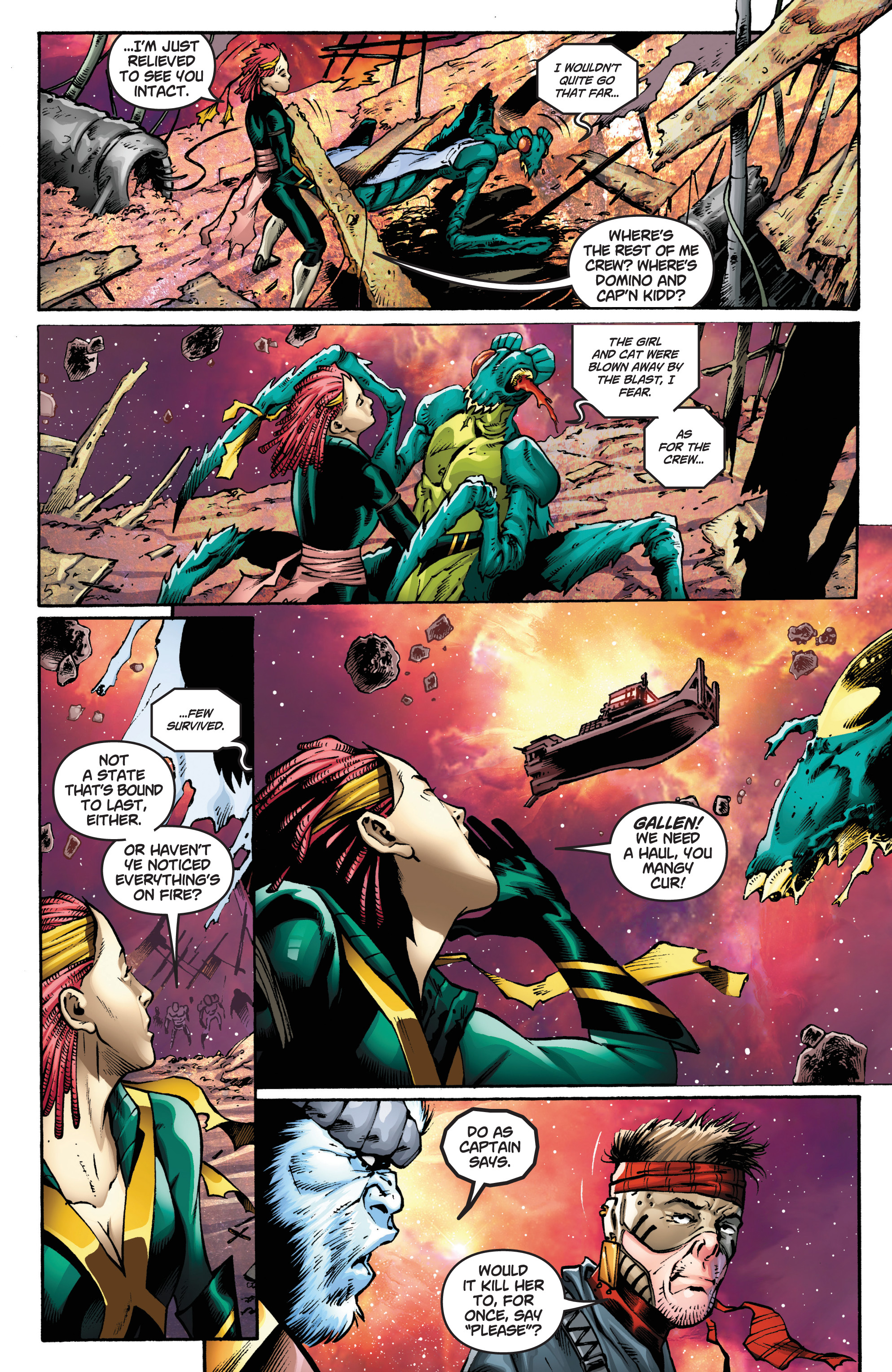 Read online Swashbucklers: The Saga Continues comic -  Issue # _TPB 1 - 23
